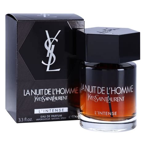 ysl l'homme intense vs l'homme|la nuit de l'homme intense.